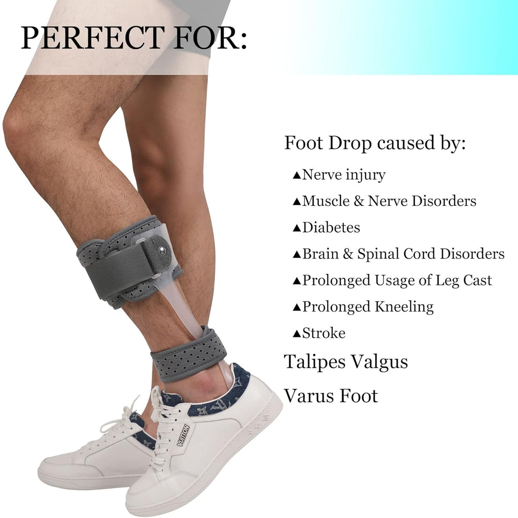 Buy Furlove Medical AFO Foot Drop Brace Ankle Foot Orthosis - AFO Drop Orthosis Postural Correction Brace Splint Leaf Spring Reco Buy Furlove Medical AFO Foot Drop Brace Ankle Foot Orthosis - AFO Drop Orthosis Postural Correction Brace Splint Leaf Spring Reco