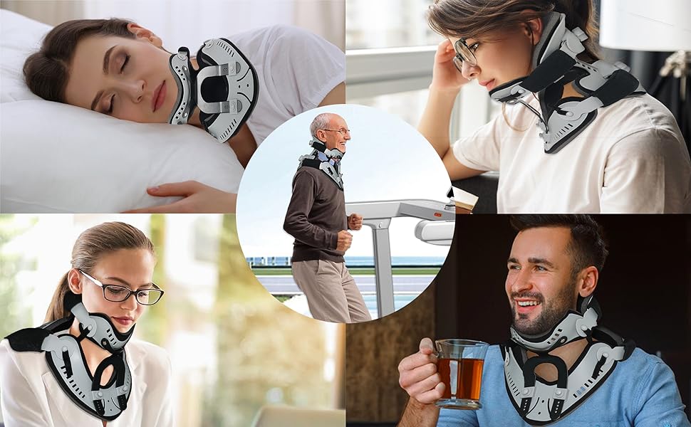 Neck Cast Cervical Collar: Enhanced Collar Neck Brace Support – Komzer